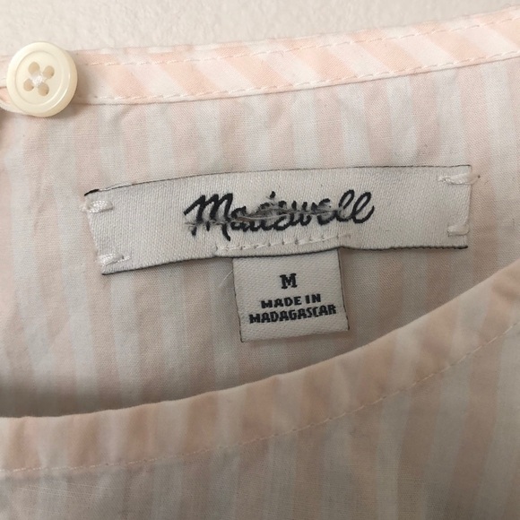 Madewell Striped Bell-Sleeve Top - Picture 5 of 6
